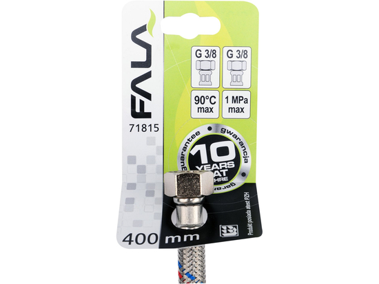 ГНУЧКИЙ ШЛАНГ ДЛЯ ЗМІШУВАЧА F/F 3/8'' 3/8'' 400 ММ